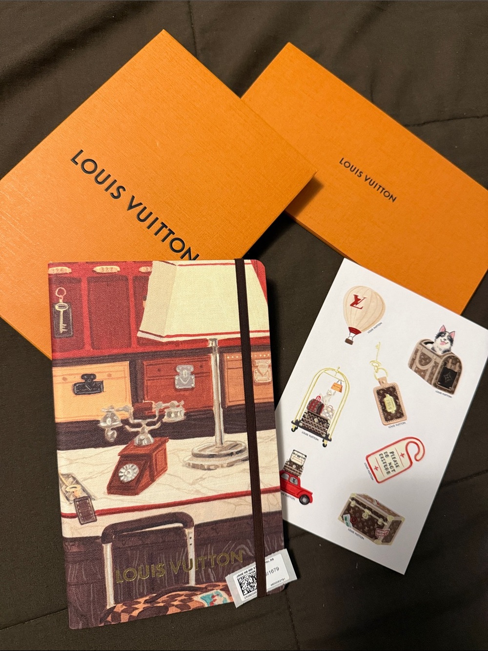 Louis Vuitton Jane Notebook MM & Stickers